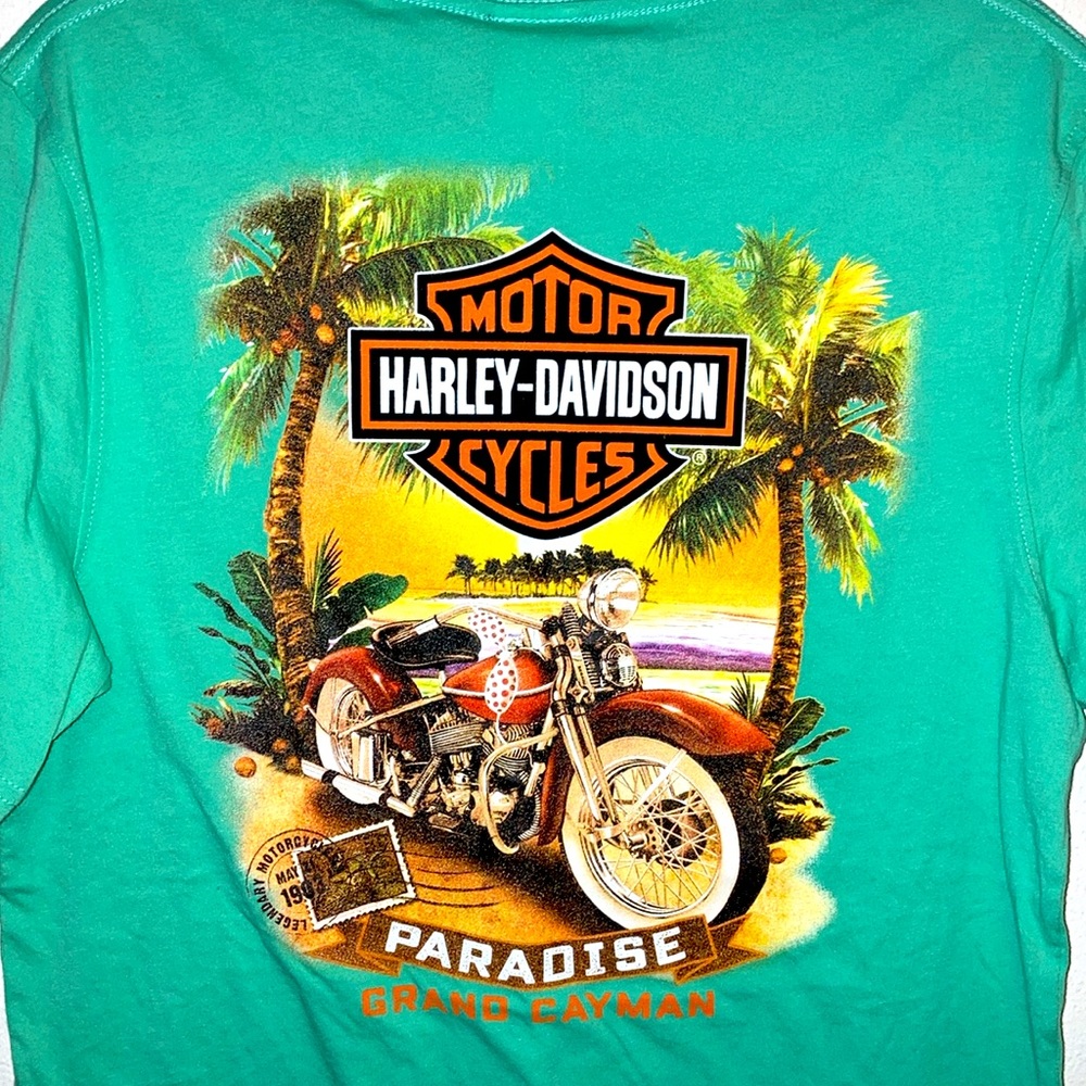 NWT Harley Davidson Grand Cayman Islands shirt